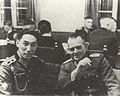 Chiang Wei-kuo di Jerman bersama para perwira Wehrmacht