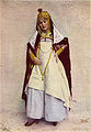 A Dancer of the Cafes, Algeria (National Geographic Magazine Mac 1917)