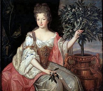 Françoise Marie khi còn là Mademoiselle de Blois