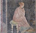 Image 35Fresco of a seated woman from Stabiae, 1st century AD (from Culture of ancient Rome)