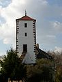 Wohnhaus mit Pulverturm sowie Treppenanlage am Turm