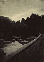 A Garden of Dreams, Camera Work XVII, 1907, 11.4 x 18.6 cm Halftone