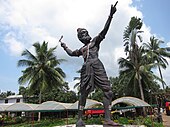 Escultura de Parashurama, localitzada en el sud de l’Índia a l'estat de Kerala.