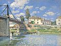 Bridge at Villeneuve-la-Garenne 1872