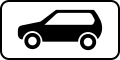 Above sign applies to motor vehicles