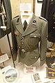 Nazi era artifacts in the Lofoten Krigsminnemuseum, Norway: A genuine SS uniform used in German occupied Norway during World War II and a (probably) fake "Swingtanzen verboten" sign.[9]