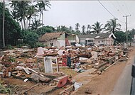 Kehancuran di Hambantota