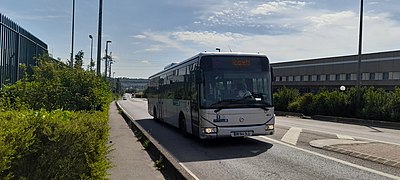 Irisbus Crossway LE n°403 sur la ligne 18 à Porcheville