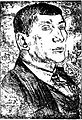 Д. Бурлюк. Бенедикт Лифшиц портреты. (1911)