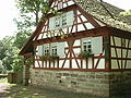 Altes Bauernhaus von 1716 im Hennebergischen Museum Kloster Veßra