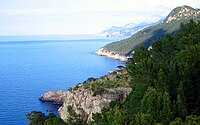 Kust bij de Serra de Tramuntana