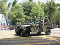 Humvee del Ejército Mexicano.