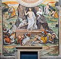 Fresco of Resurrection in the Museo di Santa Giulia