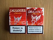 オランダで2007年頃に販売されたGAULOISES-Blondes LIGHTSの限定パッケージ