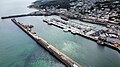 Aerial view of Newlyn Harbour