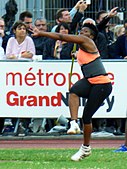 Alexie Alaïs Rang sieben mit 60,46 m