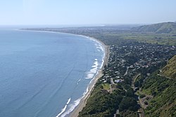 View from the Paekākāriki Hill Lookout