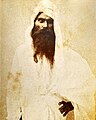 Photograph of Bikram Singh Bedi, a direct descendant of Guru Nanak, ca.1847–1849