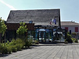 The town hall in Prigonrieux