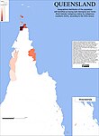 Geographical distribution of the population self-identified as having both Aboriginal and Torres Strait Islander Indigenous status by Indigenous Locations (ILOC), according to the 2016 census