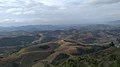 Vista do Caravaggio na direção de Nova Valsugana e do rio Doce