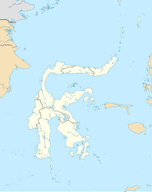 Melonguane is located in Sulawesi