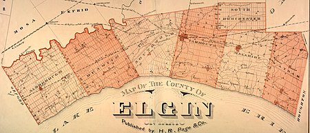 Townships of Elgin County (1877)