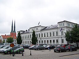 Domkyrkan och Stadshotellet i Växjö