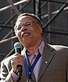 Image 26The former Canadian Parliamentary Poet Laureate George Elliott Clarke (2015) (from Canadian literature)
