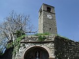 Der Uhrturm im Ortsteil Boveglio