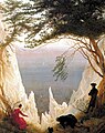 Kreidefelsen auf Rügen (ca. 1818) Caspar David Friedrich, Museum Oskar Reinhart, Winterthur