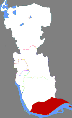 Localisation de Jìngjiāng