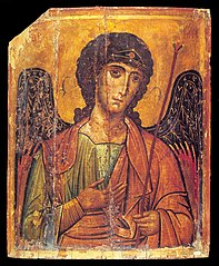 Візантійська ікона святого архангела Михаїла