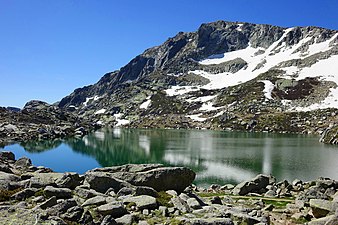 Monte Renoso from Lac de Bastani