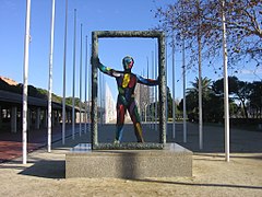 Marc (1997), de Robert Llimós, Parc del Port Olímpic.