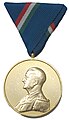 Admiral-Horthy-Medaille in Gold – Vorderseite
