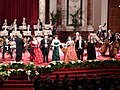 Cantantes solistas internacionales de la Wiener Hofburg Orchester (2007).