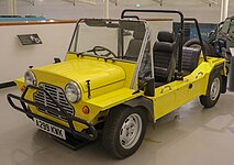 1984 British Leyland Moke, still using the Australian design with 13-inch wheels