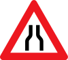 A43.1: Road narrows