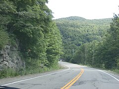 Route 243 at Bolton Pass.