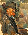 Paul Cézanne: Autoportrét v plstěném klobouku
