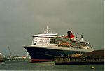 O transatlántico RMS Queen Mary 2