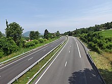 vue de l'autoroute A41