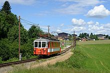 Triebwagen 26.109 bei Kogl (2016)