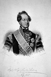 Le prince Auguste de Lobkowicz (1797-1842)