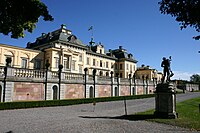 Drottningholm Palace, rear