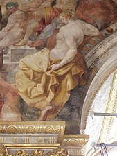 Fresco from design by Primaticcio