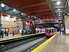 Inbound T Third Street train at Church station, 2017