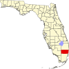 Localização do Condado de Broward