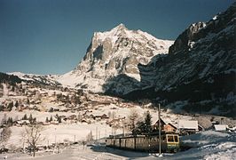 Wengernalpbahn op de kaart